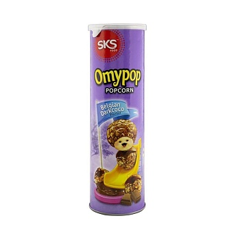 Попкорн Omypop Бельгийский шоколад 85г