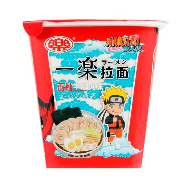 Lapsha ramen Yile Naruto s govyadinoy pryanyy vkus 100g