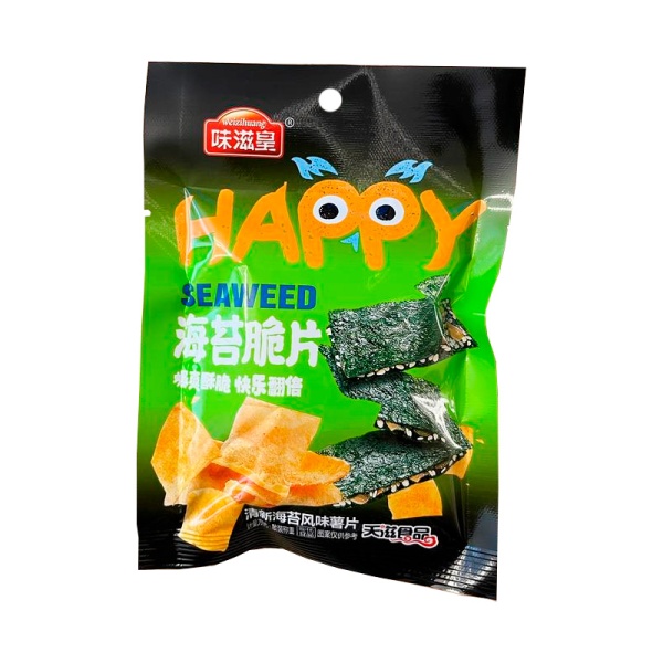 Chipsy Weizihuang Happy vodorosli nori 16g