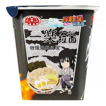 Лапша рамен Yile Naruto морепродукты с карри 100г