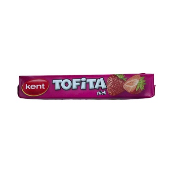 Жевательная конфета Tofita со вкусом клубники 47г