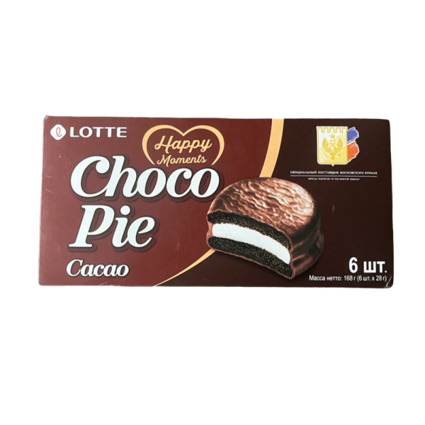Pechene glazirovannoe Lotte Chokopay kakao 168g