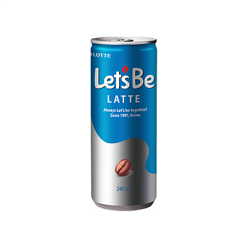 Кофе Let`s be Latte 240мл
