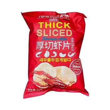 Чипсы Lepinlexin Shrimps со вкусом сычуаньского перца 72г