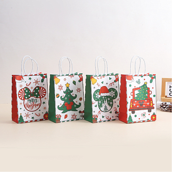 Пакет подарочный Snax Merry Christmas 367 21x15x8
