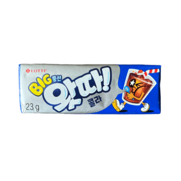 Zhevatelnaya rezinka Lotte Big Bubble Gum kola 23g