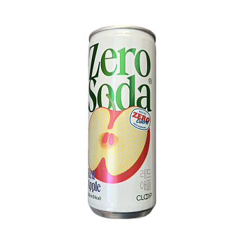 Напиток безалкогольный CLOOP Zero Soda красное яблоко 250мл