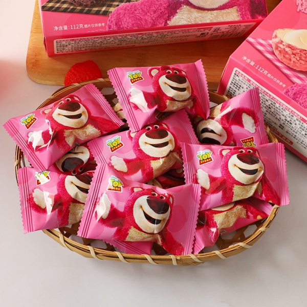 Marmelad Snax Disney Mishka Lotso so vkusom klubniki 9g