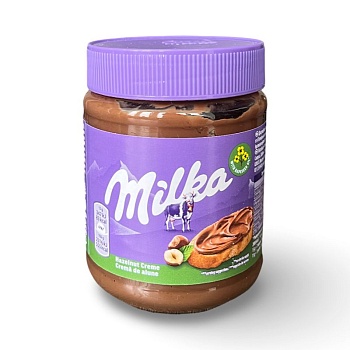 Шоколадная паста Milka с лесным орехом 350г
