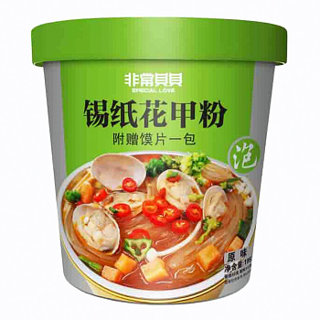 Лапша с морепродуктами BeiBei Special Love оригинальная 180г