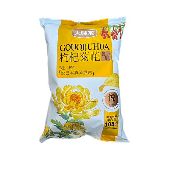 Чипсы Tianweijia со вкусом хризантемы и волчицы 108г