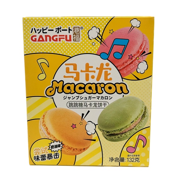 Pechene Gang-Fu Macaron so slivochnym vkusom 132g