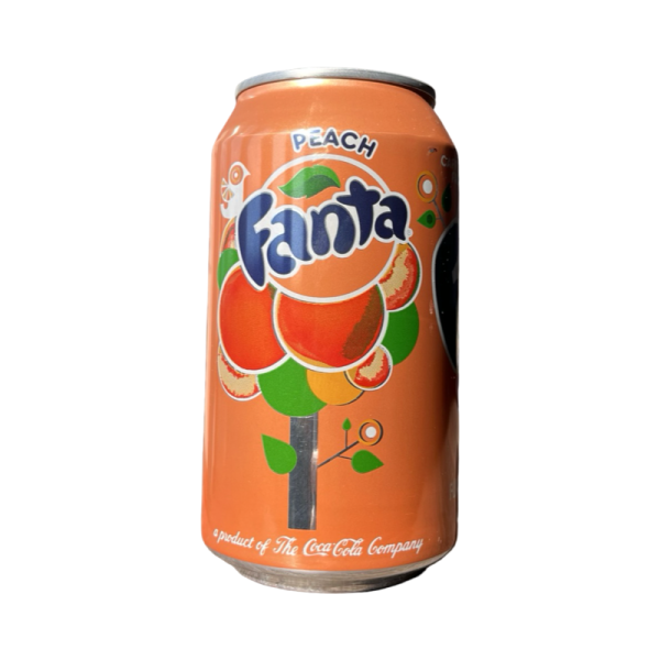 Napitok Fanta b/a gazirovannyy so vkusom persika 0,35l
