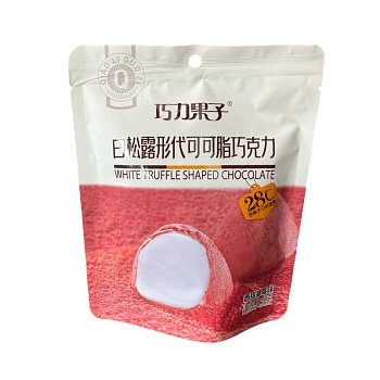 Шоколадные конфеты Qiao Li Guo Zi со вкусом клубники 42г