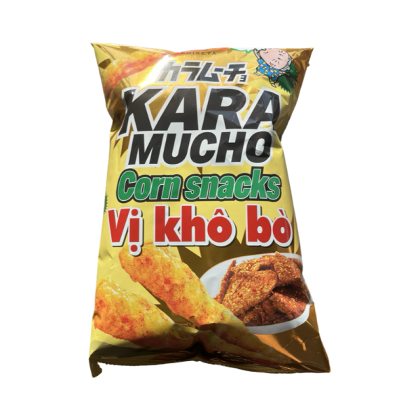 Chipsy kukuruznye Karamucho so vkusom vyalennoy govyadiny 57g
