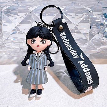 Брелок Yokee Wednesday Addams Y-01