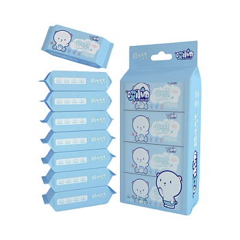 Салфетки влажные Snax mini bear
