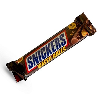 Вафельные трубочки Snickers Wafer Rolls 24г