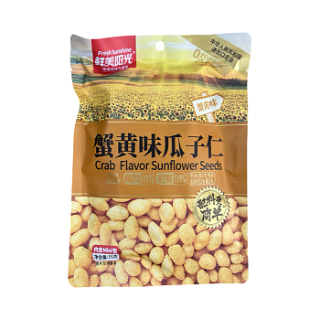 Семечки подсолнечника Fresh Sunshine со вкусом краба 75г