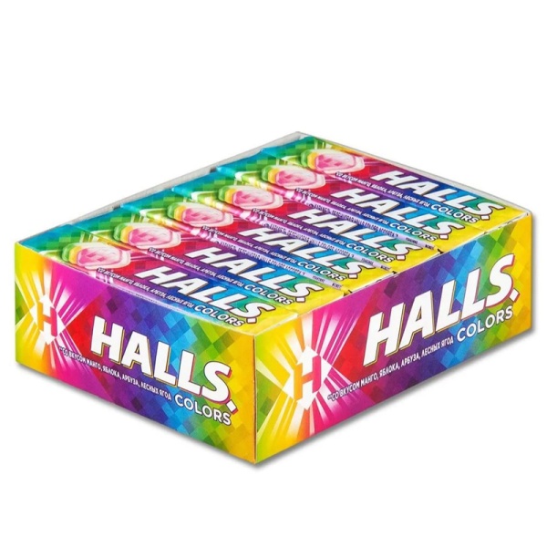 Karamel ledentsovaya Halls Colors Assorti