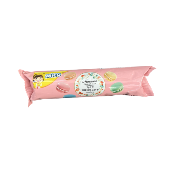 Pechene makaron MICU so vkusom klubniki 120g