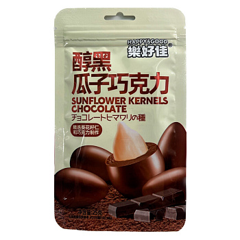 Семечки Happy&Good в шоколаде 25г