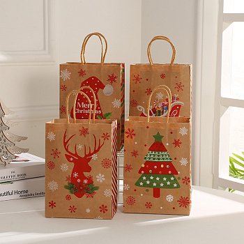 Пакет подарочный Snax Merry Christmas SY-022L-4 33x26x12