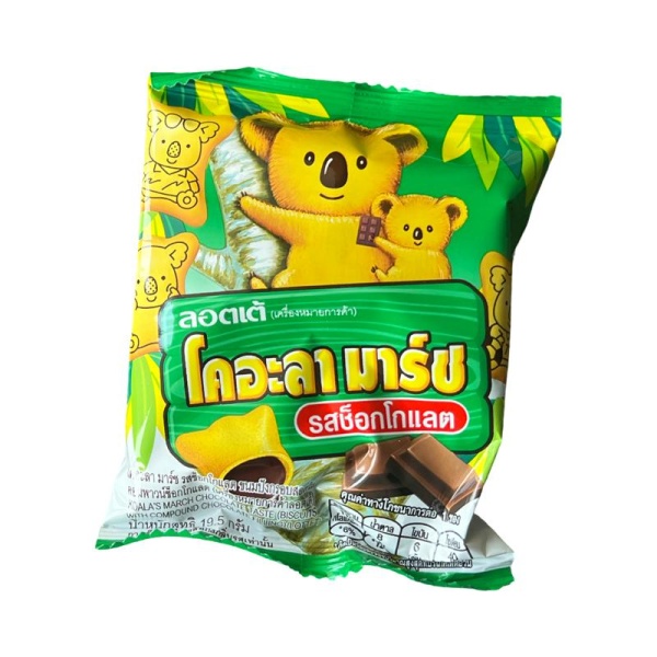 Pechene Lotte Koala Marsh s shokoladom 19,5g
