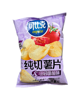 Чипсы Copico со вкусом томатов 65г