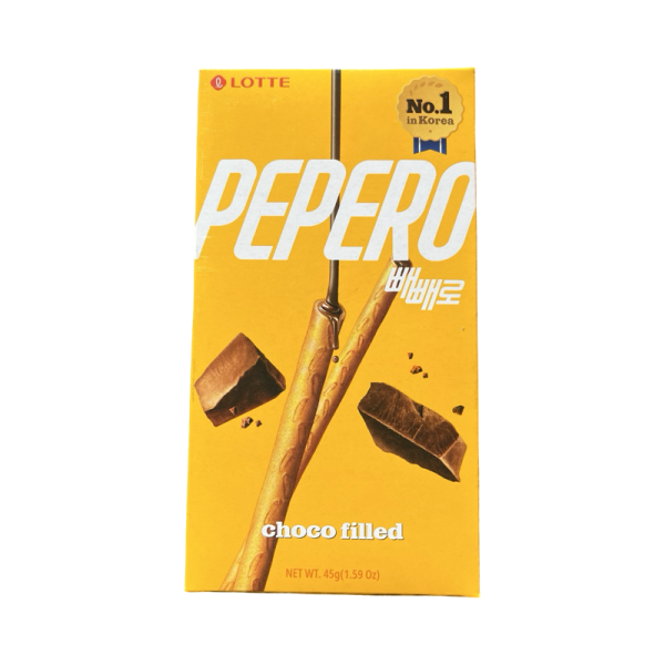 Solomka v shokolodnoy glazuri Pepero Choco Filled 45g