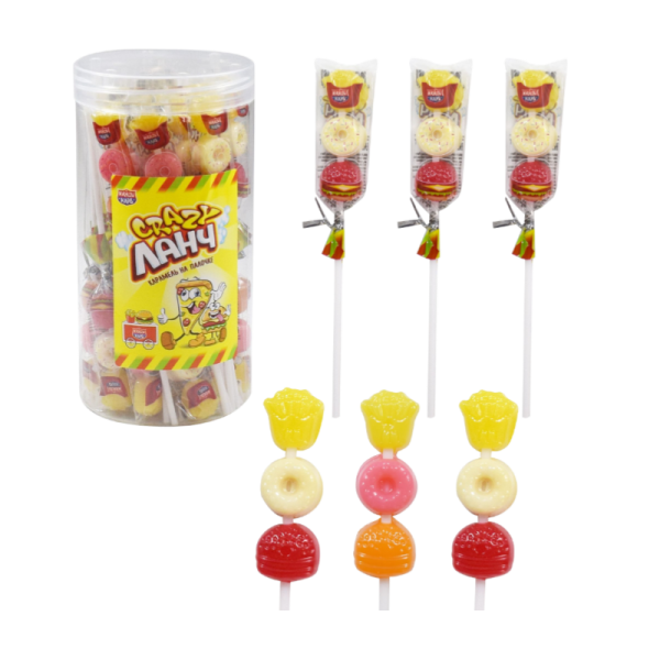 Karamel na palochke Kandi Klab Crazy lanch 13g