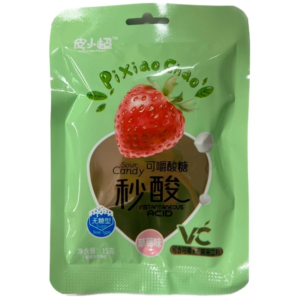 Drazhe PixiaoChao Kislye Klubnika 15g