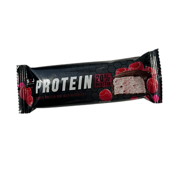Протеиновый батончик Protein SOJ со вкусом малины 50г