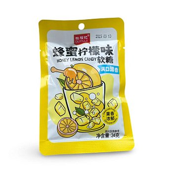 Мармеладные конфеты Dufuji фруктовые с медом 24г