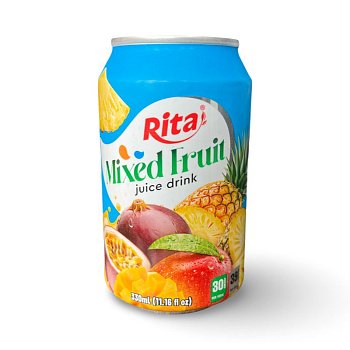 Напиток RITA сокосодержащий фруктовый манго, ананас и маракуйя 330мл