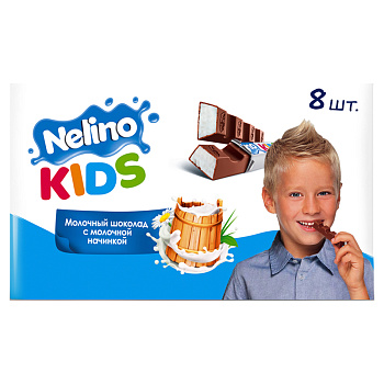 Шоколад Nelino Kids Milk 100г