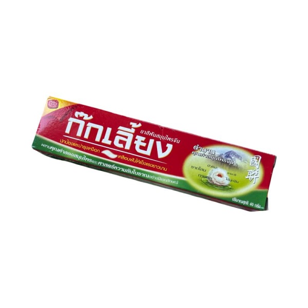 Zubnaya pasta Kokliang na naturalnykh travakh lechebnaya 40g