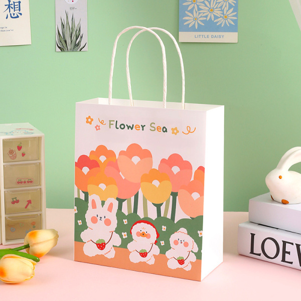 Paket podarochnyy Yokee Flower Sea 21*18sm