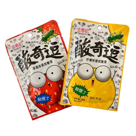 Konfety Hong Tai Kee kislye v assortimente 26g