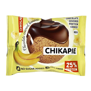 Печенье Chikalab Банан в шоколаде 60г