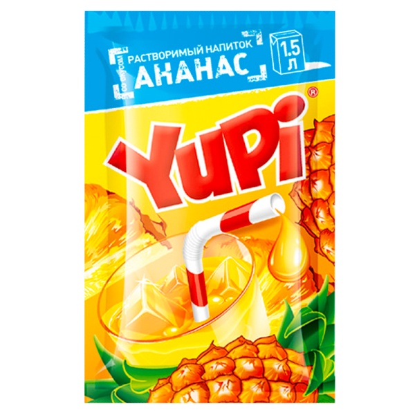 Napitok rastvorimyy Yupi ananas 12g