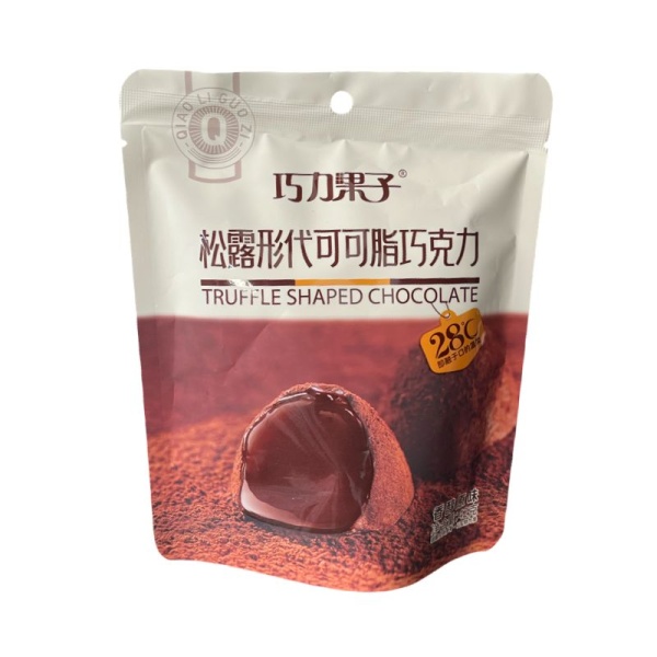 Shokoladnye konfety Qiao Li Guo Zi so vkusom tryufelya 42g