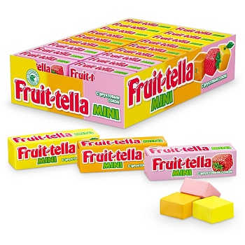 Жевательная конфета Fruit-tella Mini 11г