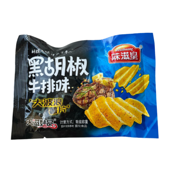 Chipsy Weizihuang so vkusom govyazhego steyka