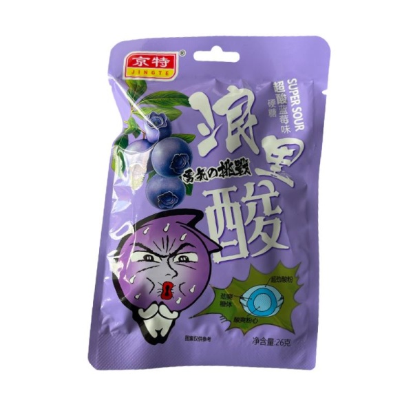 Konfety JinGte s chernikoy 26g
