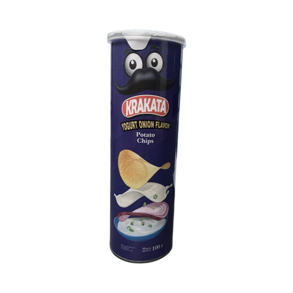 Chipsy  KRAKATA so vkusom yogurta i luka 100g
