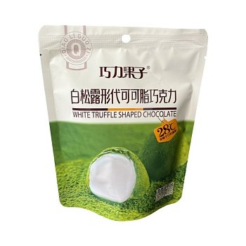 Шоколадные конфеты Qiao Li Guo Zi со вкусом матча 42г