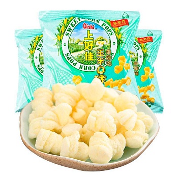 Чипсы Oishi кукурузные сладко-соленые 6г