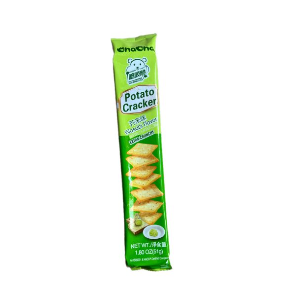 Krekery ChaCha kartofelnye so vkusom vasabi 51g