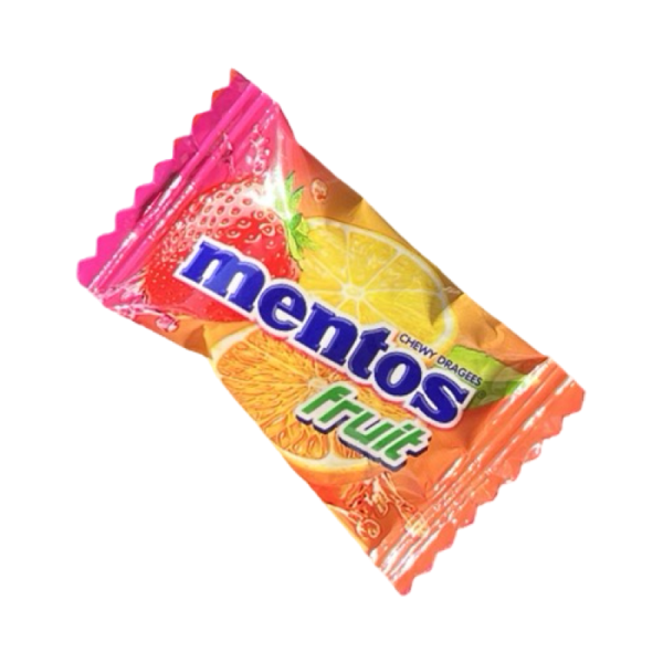 Zhevatelnye konfety Mentos s fruktovym vkusom 2,7g